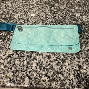 lululemon athletica Aqua and Teal Crossbody Bag